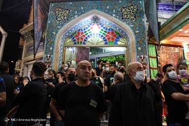 آیین مشعل گردانی نجفی‌های مقیم دولت آباد - تهران