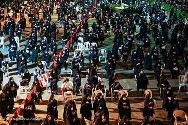 عزداری شب تاسوعای حسینی - قزوین