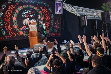 مراسم عزاداری شب هشتم محرم - حسینیه حضرت اباالفضل(ع)