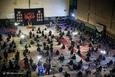 مراسم عزاداری شب تاسوعای حسینی - تهران