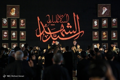 مراسم عزاداری شب تاسوعای حسینی - تهران
