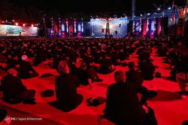 عزاداری شب تاسوعای حسینی - هیئت ریحانه الحسین (ع)