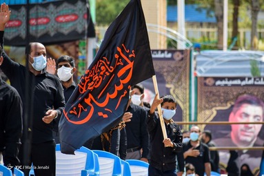 مراسم عزاداری ظهر روز تاسوعا - گلزار شهدای کرمان