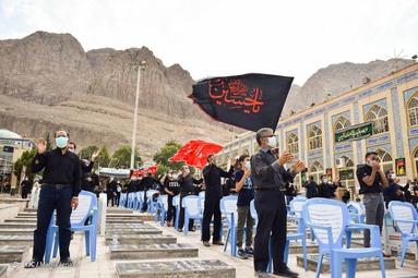 مراسم عزاداری ظهر روز تاسوعا - گلزار شهدای کرمان