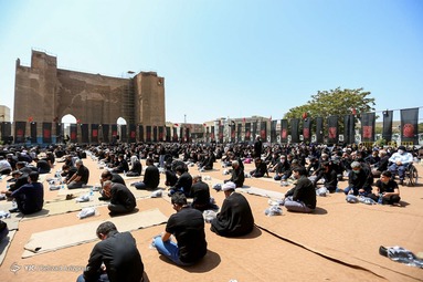 مراسم عزاداری ظهر روز تاسوعا  - تبریز