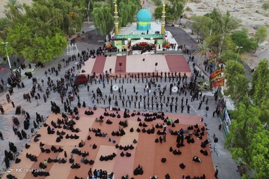 مراسم عزاداری تاسوعای حسینی - رودان