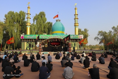 مراسم عزاداری تاسوعای حسینی - رودان