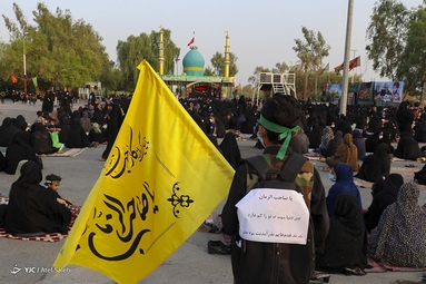 مراسم عزاداری تاسوعای حسینی - رودان