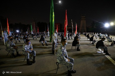 مراسم عزاداری شب عاشورای حسینی -  دانشگاه هوایی شهید ستاری