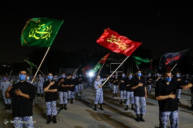 مراسم عزاداری شب عاشورای حسینی -  دانشگاه هوایی شهید ستاری