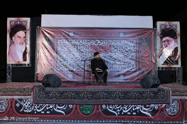 مراسم عزاداری شب عاشورا میدان شهدا - مشهد