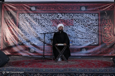 مراسم عزاداری شب عاشورا میدان شهدا - مشهد