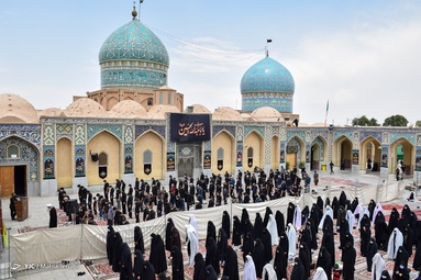 نماز ظهر عاشورا - امامزاده جوپار کرمان