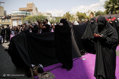 نماز ظهر عاشورا -  مبدان فلسطین تهران