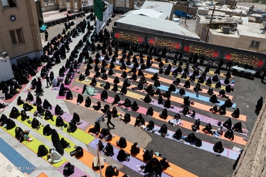 عزاداری ظهر عاشورا  - مسجد اعظم زنجان