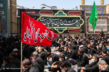 عزاداری ظهر عاشورا  - مسجد اعظم زنجان