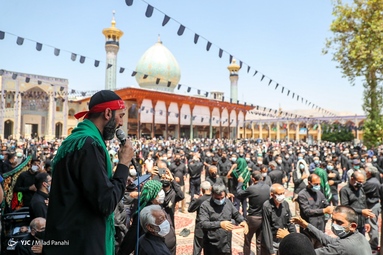 مراسم عزاداری عاشورای حسینی - حرم حضرت شاهچراغ (ع)
