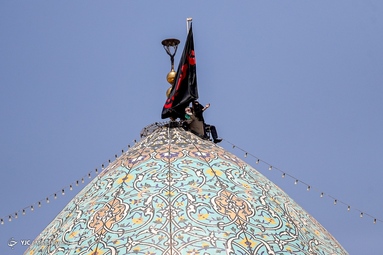 مراسم عزاداری عاشورای حسینی - حرم حضرت شاهچراغ (ع)