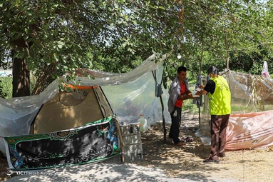 پخت و توزیع ۳ هزار پرس غذا توسط خادمین موکب علی بن موسی الرضا (ع) گلستان در عاشورای حسینی - گرگان