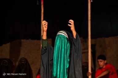 نمايش مذهبى يك بيابان بى كسى - کرج
