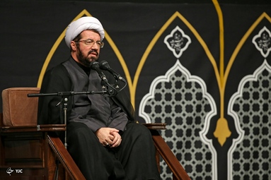 مراسم عزاداری شب شهادت امام سجاد (ع) - حسینیه امام خمینی (ره)