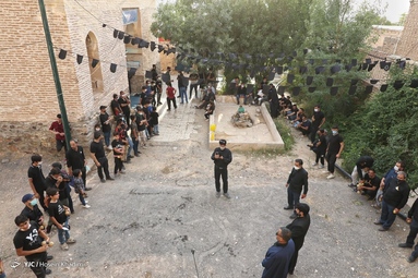 مراسم عزاداری سنتی «چغچغه‌زنی» - روستای تاریخی انجدان اراک
