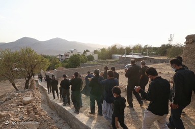 مراسم عزاداری سنتی «چغچغه‌زنی» - روستای تاریخی انجدان اراک