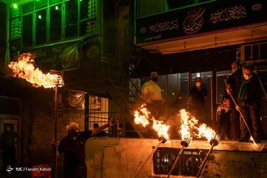 آیین عزاداری سنتی دسته چوبی - گرگان