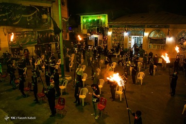 آیین عزاداری سنتی دسته چوبی - گرگان