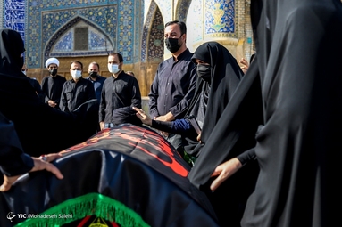 مراسم تشییع «مرحوم آیت الله فقیه ایمانی»