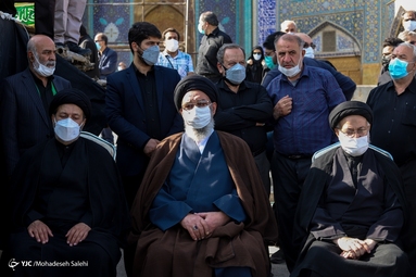 مراسم تشییع «مرحوم آیت الله فقیه ایمانی»