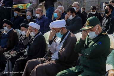 مراسم تشییع «مرحوم آیت الله فقیه ایمانی»