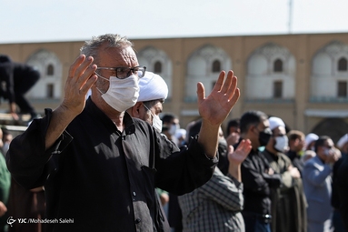 مراسم تشییع «مرحوم آیت الله فقیه ایمانی»