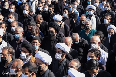 مراسم تشییع «مرحوم آیت الله فقیه ایمانی»