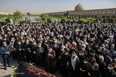 مراسم تشییع «مرحوم آیت الله فقیه ایمانی»