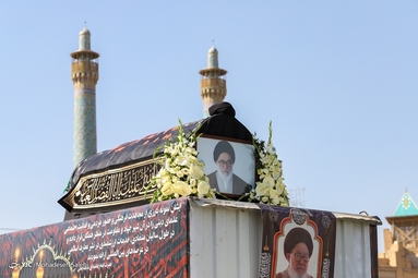 مراسم تشییع «مرحوم آیت الله فقیه ایمانی»