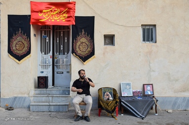 چهارپایه خوانی به مناسبت شب هفت امام حسین (ع) -کرمان