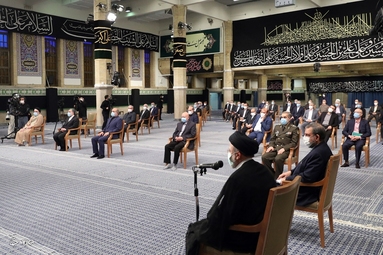 دیدار رئیس‌جمهور و اعضاء هیئت دولت با رهبر انقلاب