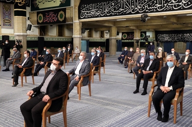 دیدار رئیس‌جمهور و اعضاء هیئت دولت