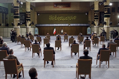 دیدار رئیس‌جمهور و اعضاء هیئت دولت