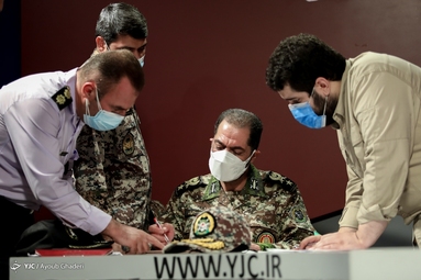 بازدید فرمانده نیروی پدافند هوایی ارتش از باشگاه خبرنگاران جوان