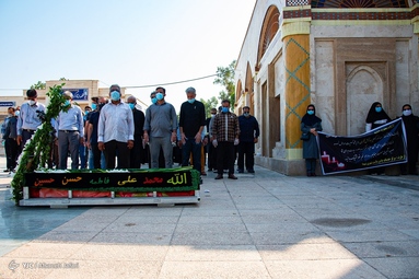 تشییع شهید مدافع سلامت «جهانبخش فخری» - بوشهر