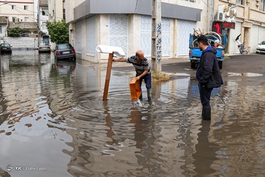 آبگرفتگی معابر عمومی - رشت