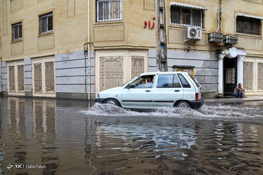 آبگرفتگی معابر عمومی - رشت