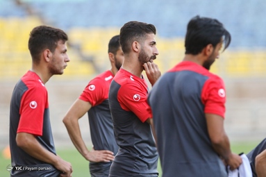 تمرین تیم فوتبال پرسپولیس