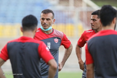 تمرین تیم فوتبال پرسپولیس