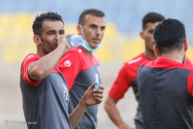 تمرین تیم فوتبال پرسپولیس