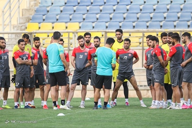 تمرین تیم فوتبال پرسپولیس