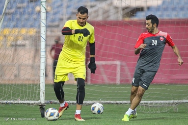 تمرین تیم فوتبال پرسپولیس