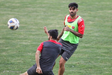 تمرین تیم فوتبال پرسپولیس